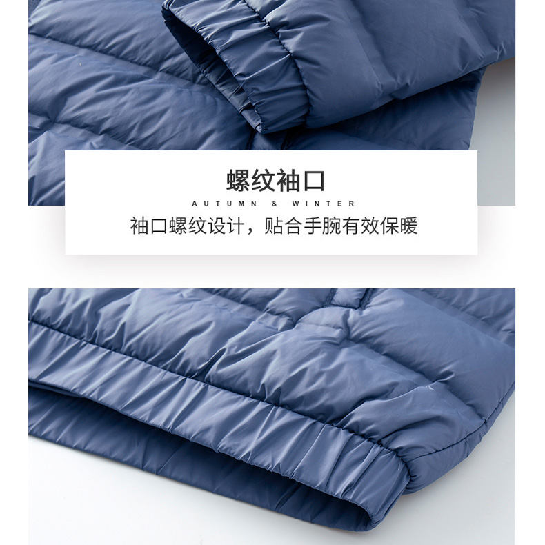 Outdoor windproof warm down jacket women jacket liner jacket men KW1-3335