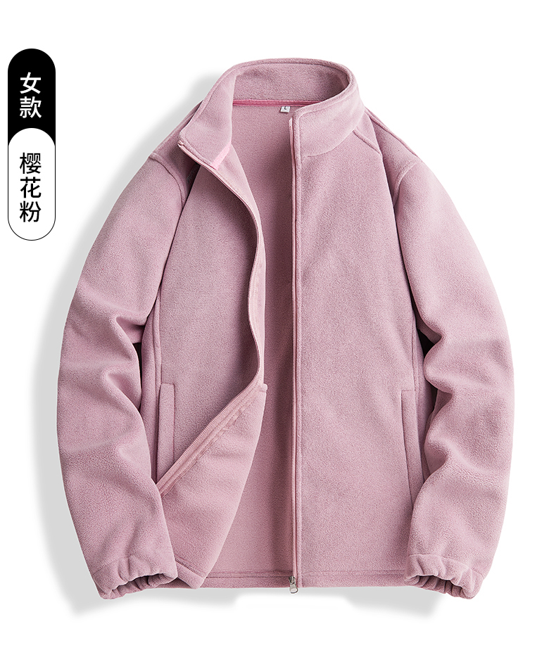 420g outdoor couple thermal storage fleece jacket for women KO-66011