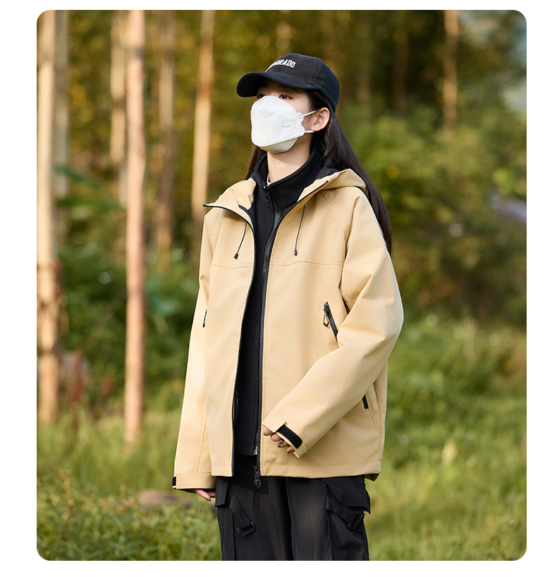 Couples outdoor bird home graphene silver fox velvet three-in-one jacket KA3-90132077