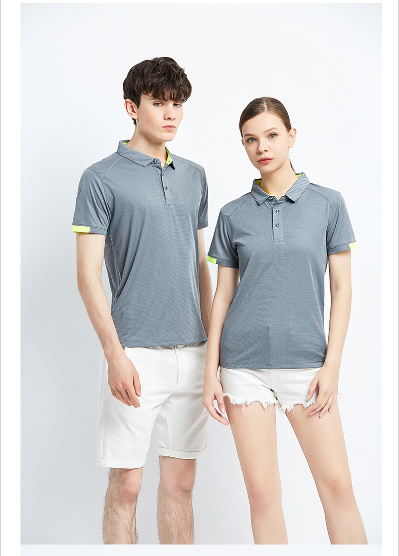 125g small square quick-drying short-sleeved POLO shirt (no label) C02-KP219