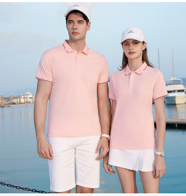 Long-staple cotton lapel short-sleeved POLO shirt universal GT3-227