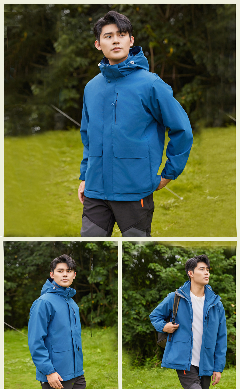 Couples 3-in-1 down jacket for men Z19-2208