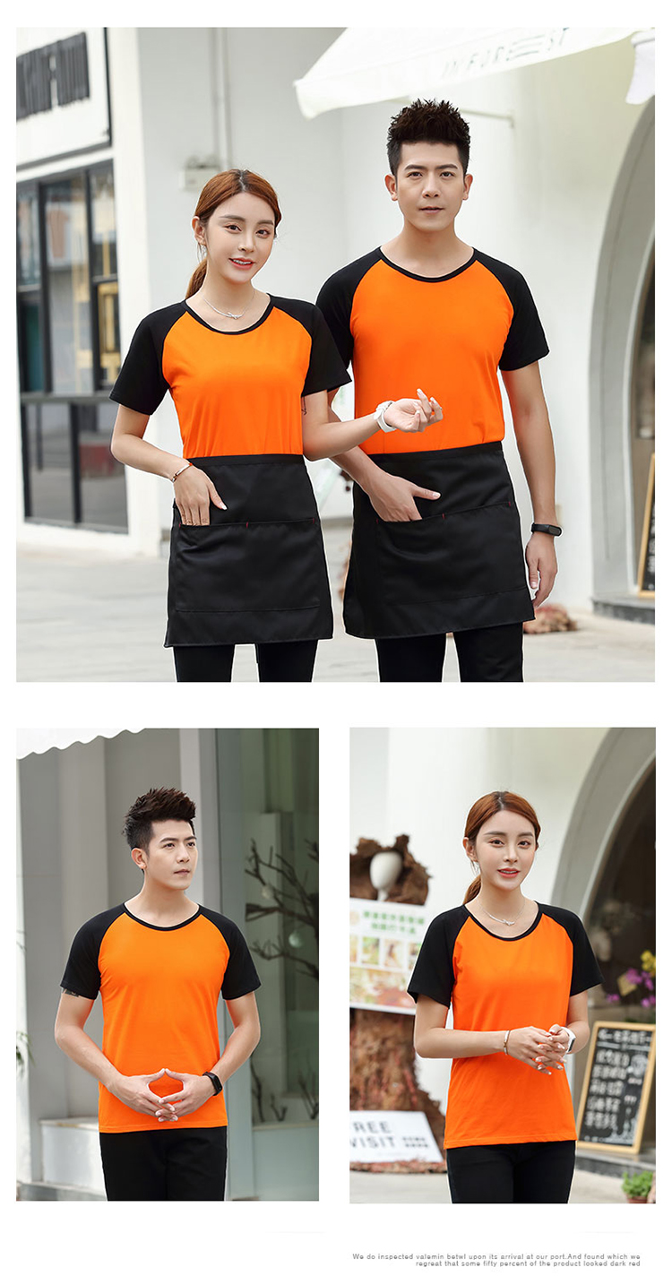 200g 40pcs TC single-sided round neck short-sleeved T-shirt universal style H17-318