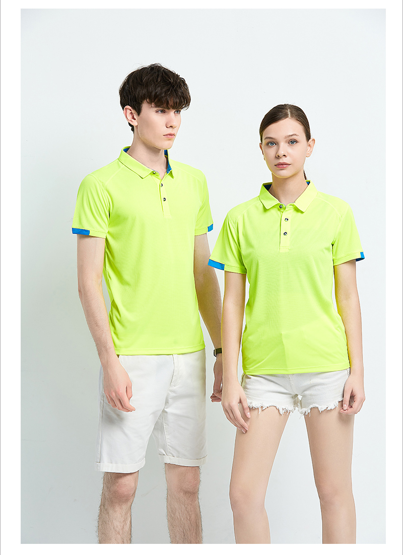 125g small square quick-drying short-sleeved POLO shirt (no label) C02-KP219