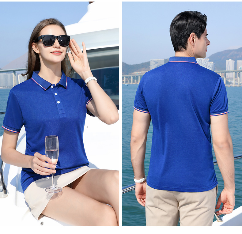 Long-staple cotton lapel short-sleeved POLO shirt universal GT3-227