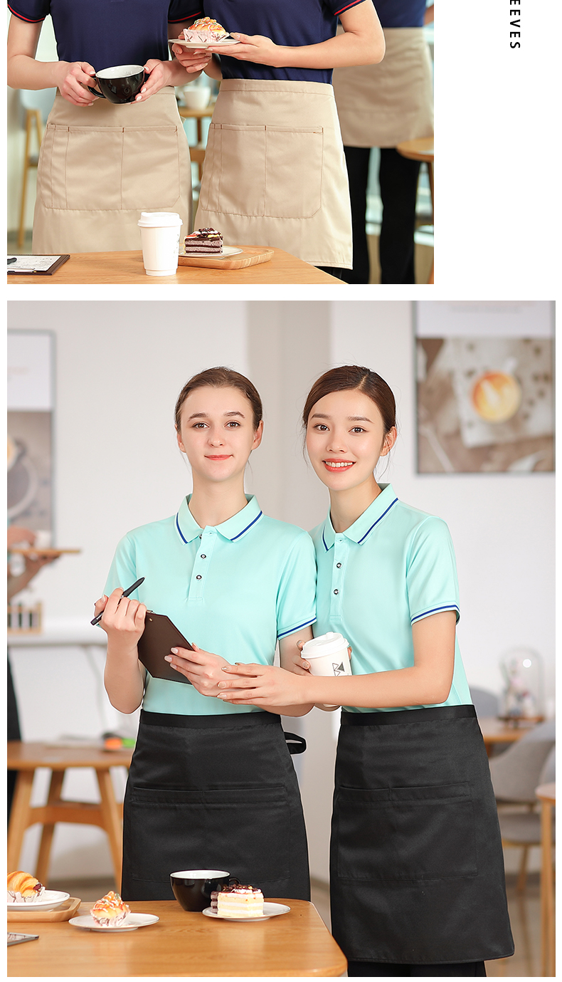 Water Cube Cool Silk Solid Color Lapel Short Sleeve POLO Shirt Universal Model YZ01-856