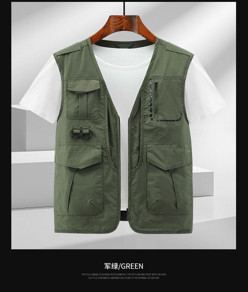 Quick-drying vest men outdoor mountaineering waistcoat jacket KC1-2267