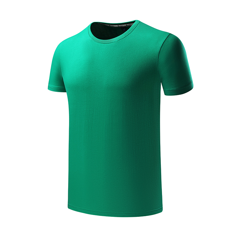 200g26 combed cotton round neck short sleeve men GJ33-803 men