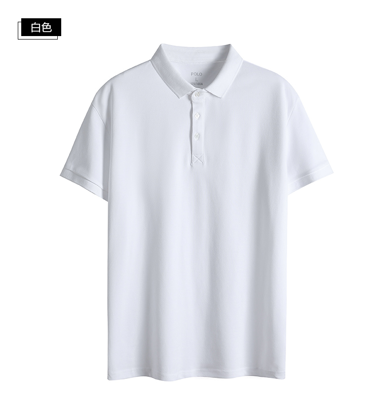 Morandi color quality lapel short-sleeved POLO shirt G14-996