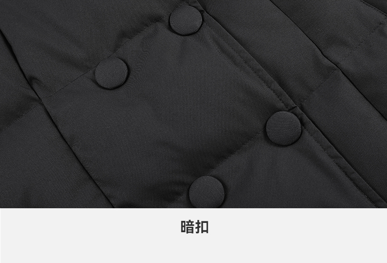 Autumn and winter down cotton warm cotton coat mid-length men style DY7-2319A men style