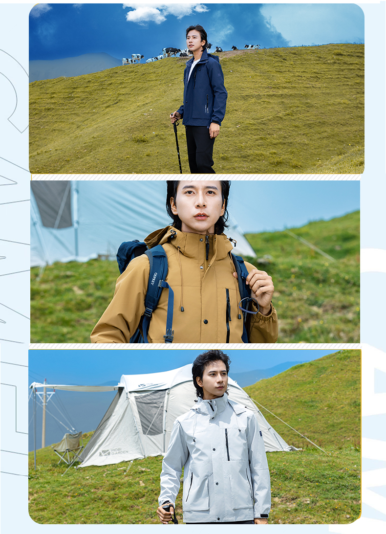 Sports splash-proof windproof clothing thin single-layer jacket KG2-5317