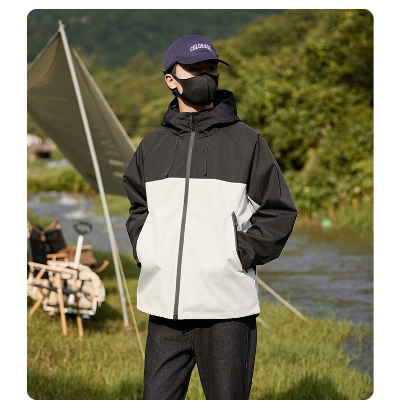 Couples outdoor bird home graphene silver fox velvet three-in-one jacket KA3-90132077