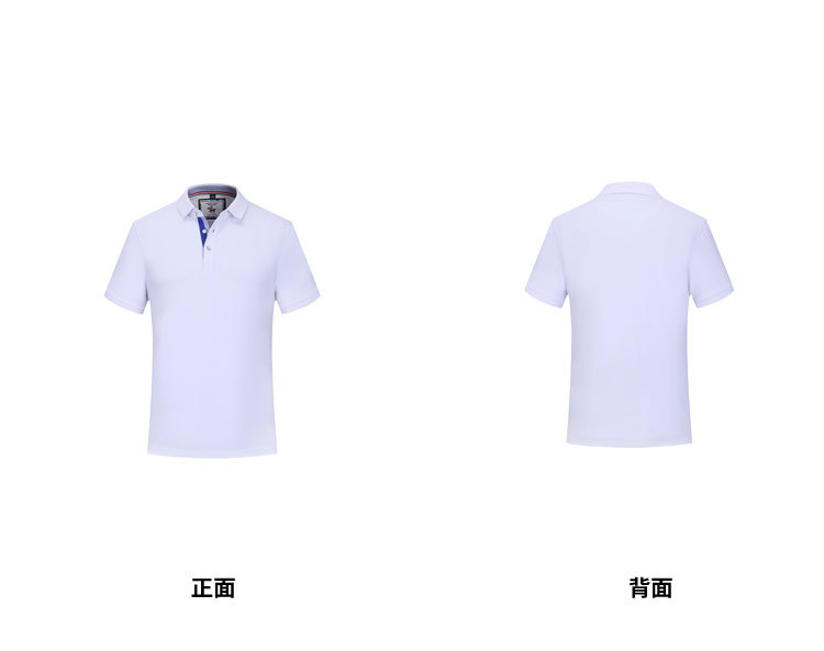 220g fine cotton lapel short-sleeved POLO shirt GJ15-5812 men