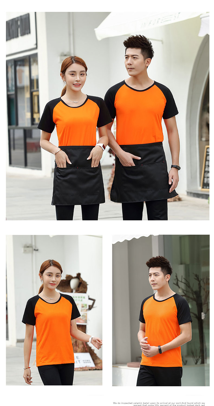 200g 40pcs TC single-sided round neck short-sleeved T-shirt universal style H17-318