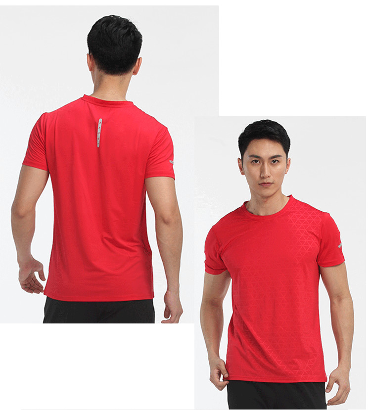 160g quick-drying sports round neck T-shirt for women GJ3-7306