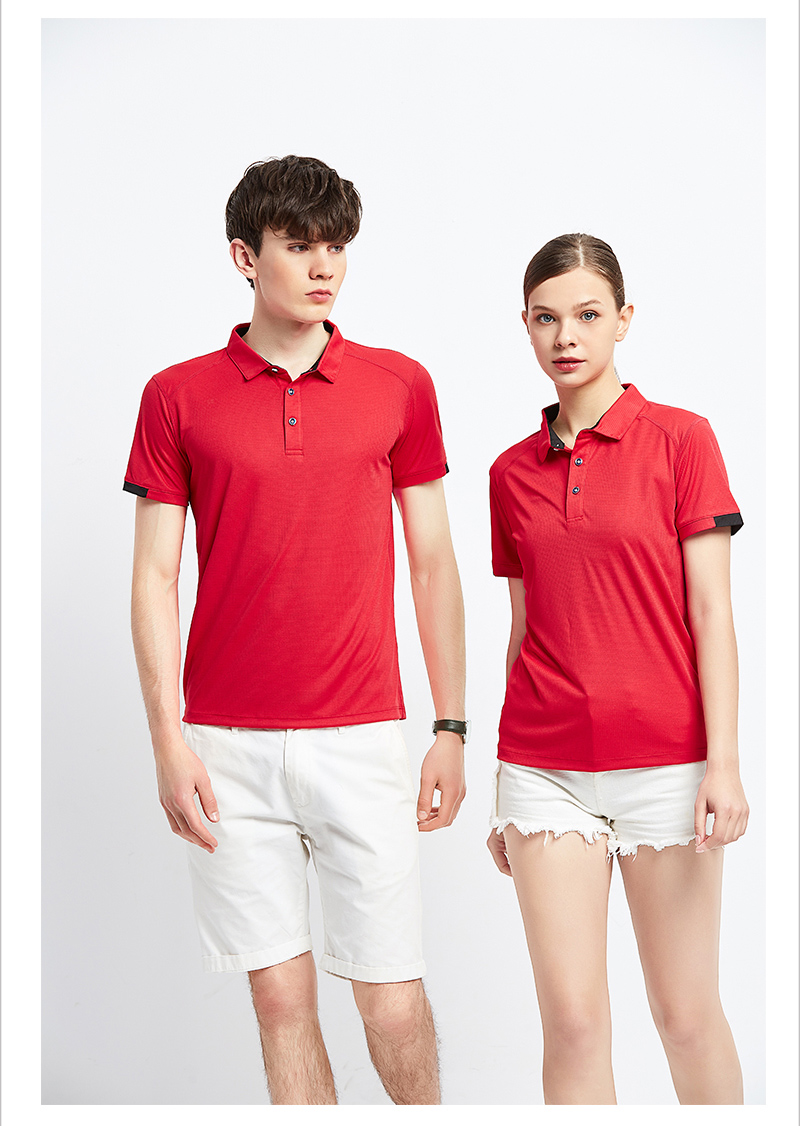 125g small square quick-drying short-sleeved POLO shirt (no label) C02-KP219