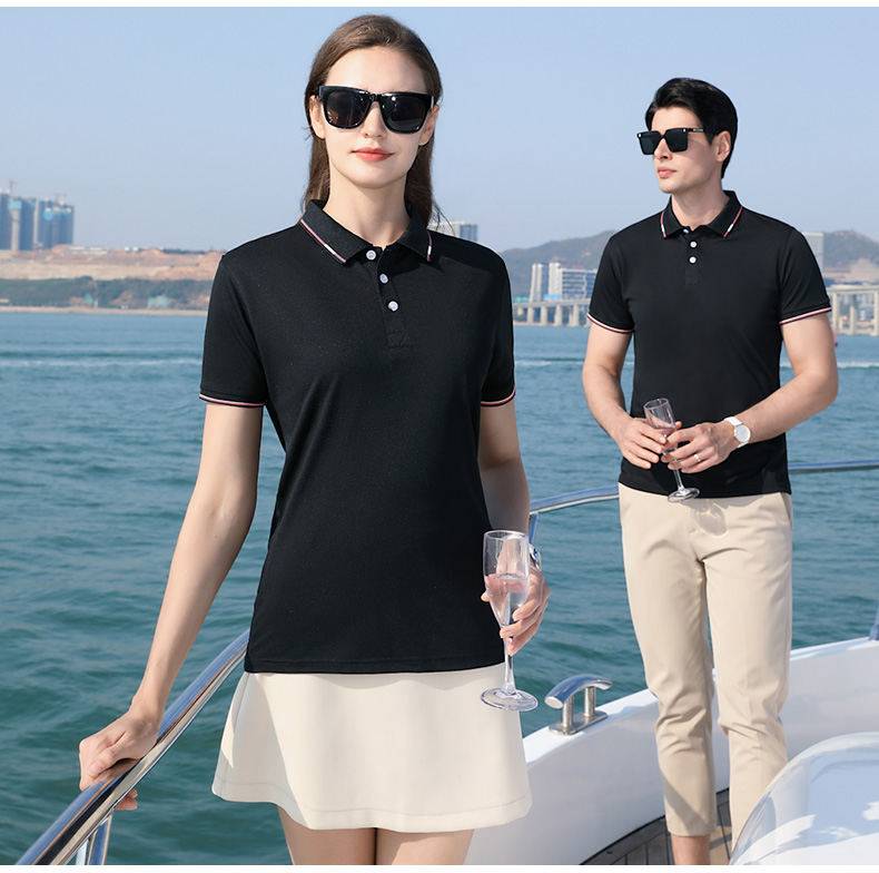 Long-staple cotton lapel short-sleeved POLO shirt universal GT3-227