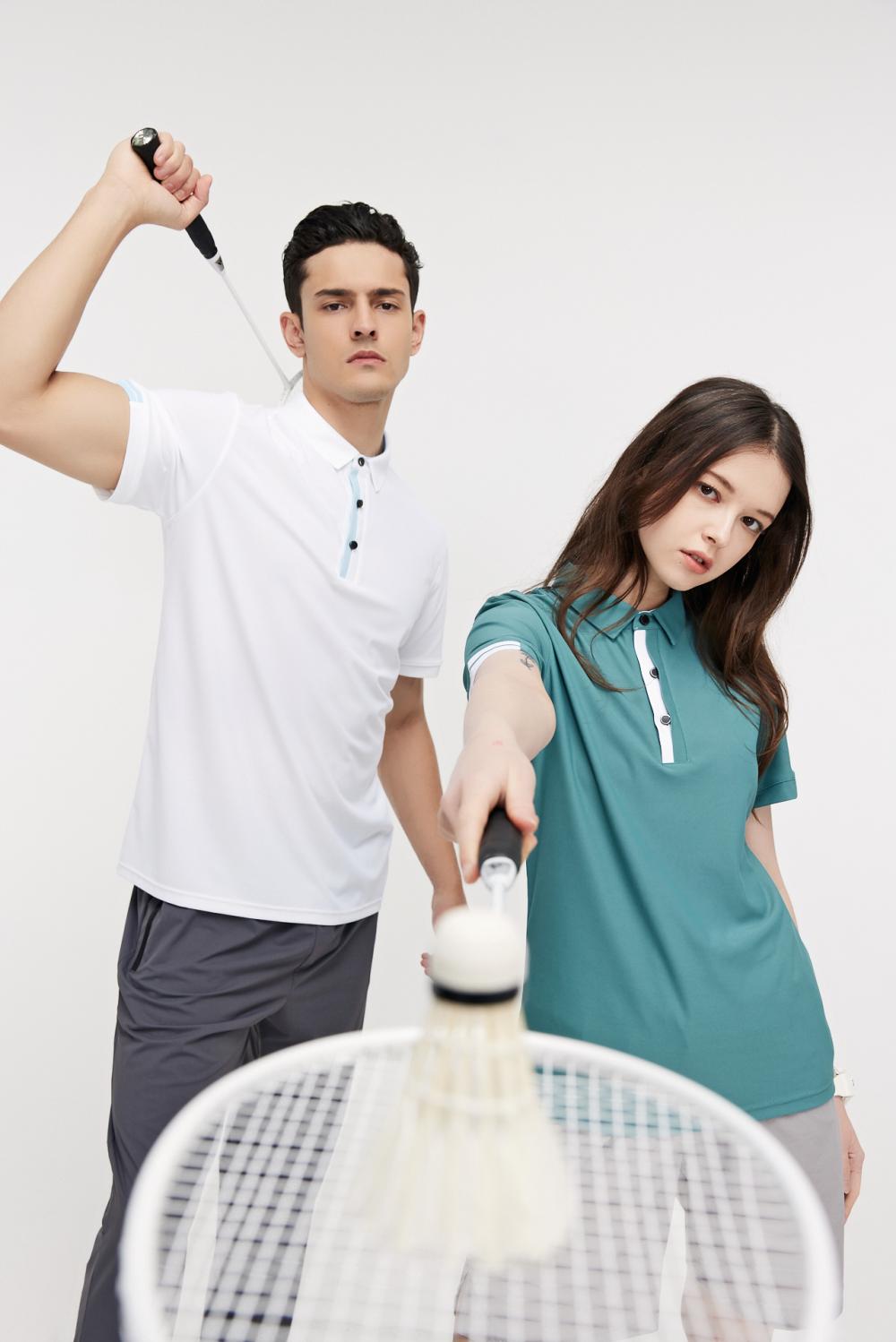 Dynamic pique short-sleeved lapel POLO shirt (European size) GY7-329