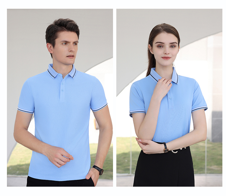 Cuprammonium fabric lapel short-sleeved POLO shirt GT5-S8818