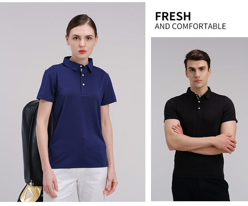 170g stylish and comfortable lapel short-sleeved POLO shirt universal style H11-271