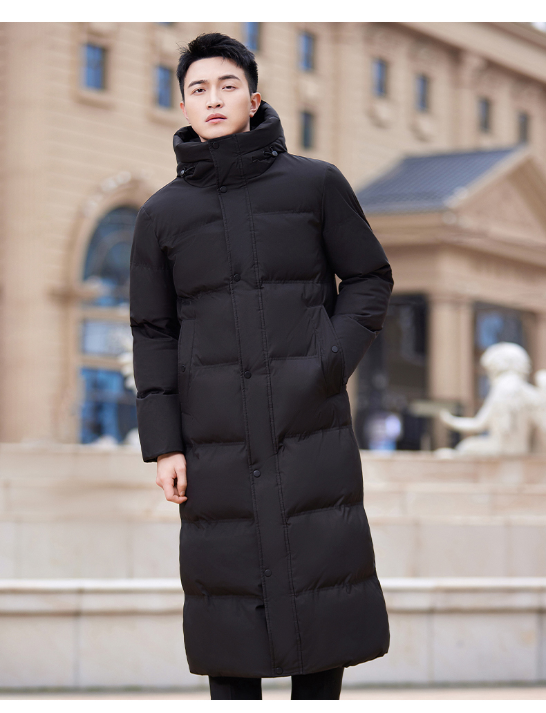 Autumn and winter warm down coat long men style DY7-2327A men style