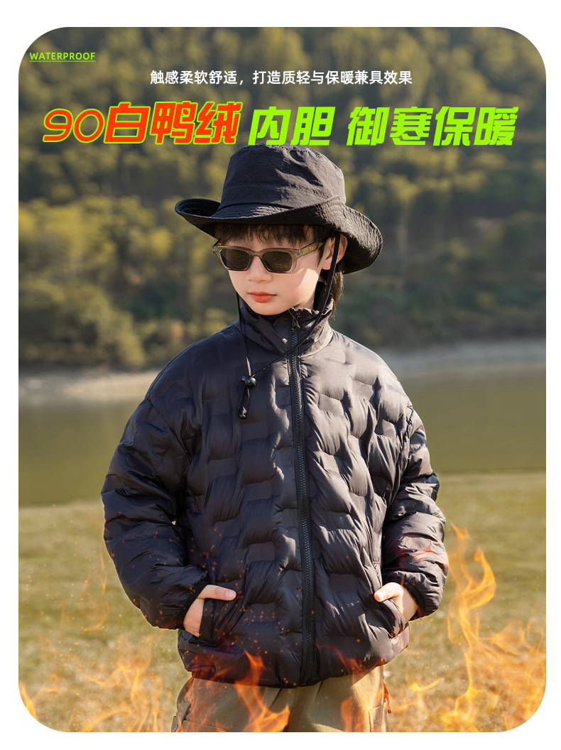 Three-in-one down liner jacket 220-D23587 children