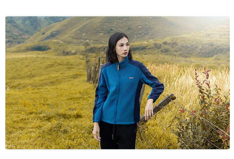 High-density polar fleece jacket for women KG2-3536