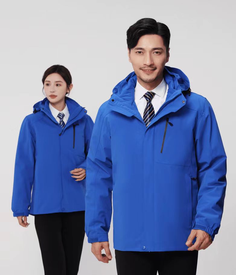 Couples three-in-one white duck down warm down liner jacket men L16-965