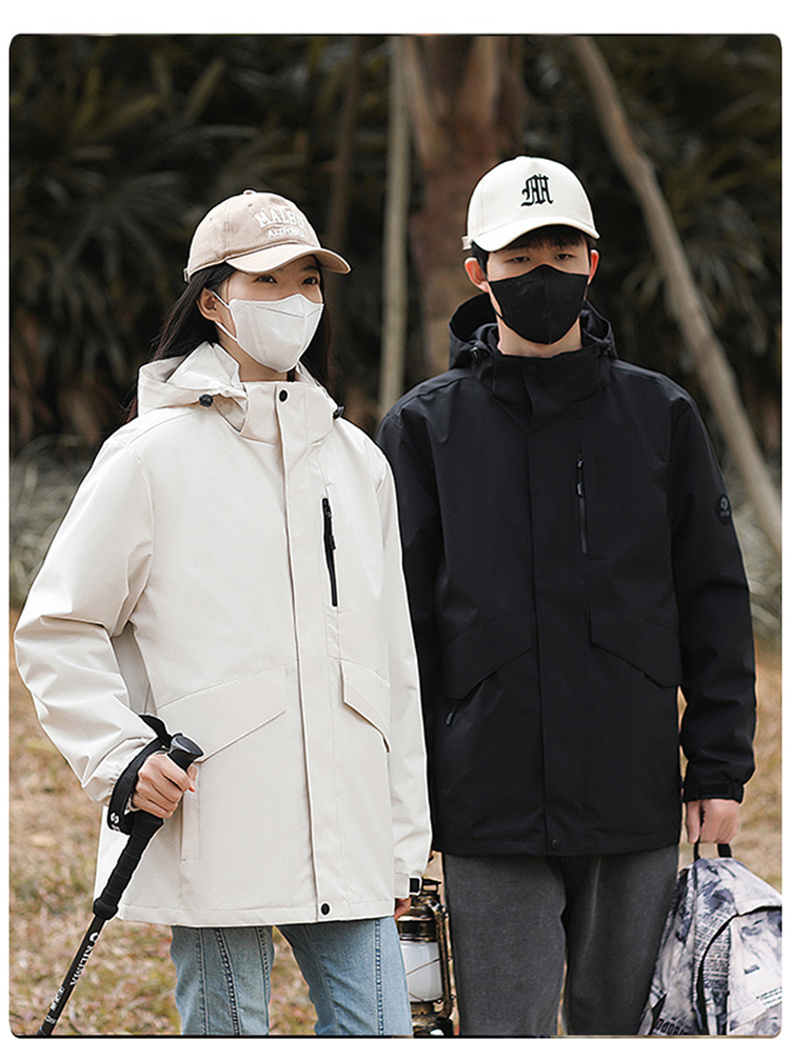 Couple outdoor windproof and waterproof jacket KT-88888A