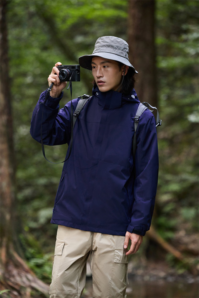 Outdoor windproof and waterproof Arctic fleece liner three-in-one jacket ZT1-9530