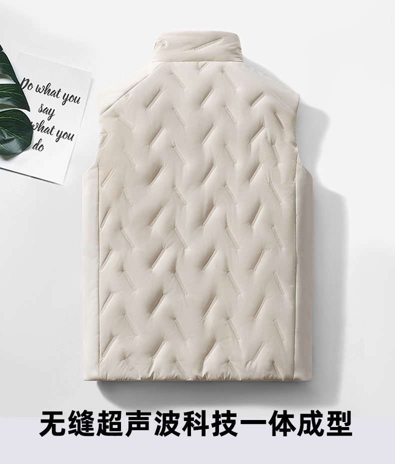 Autumn and winter warm half-high collar vest jacket for women KJ-62501 for women