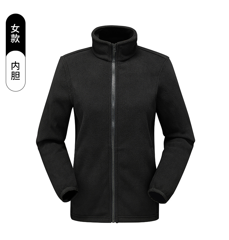 Heat-sealed glued water-repellent three-in-one two-piece jacket for men KH1-88697 for women