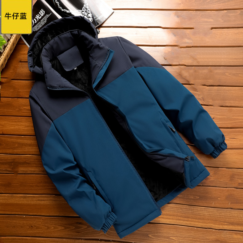 Autumn and winter outdoor leisure four-way stretch cotton jacket for men KL-XN719