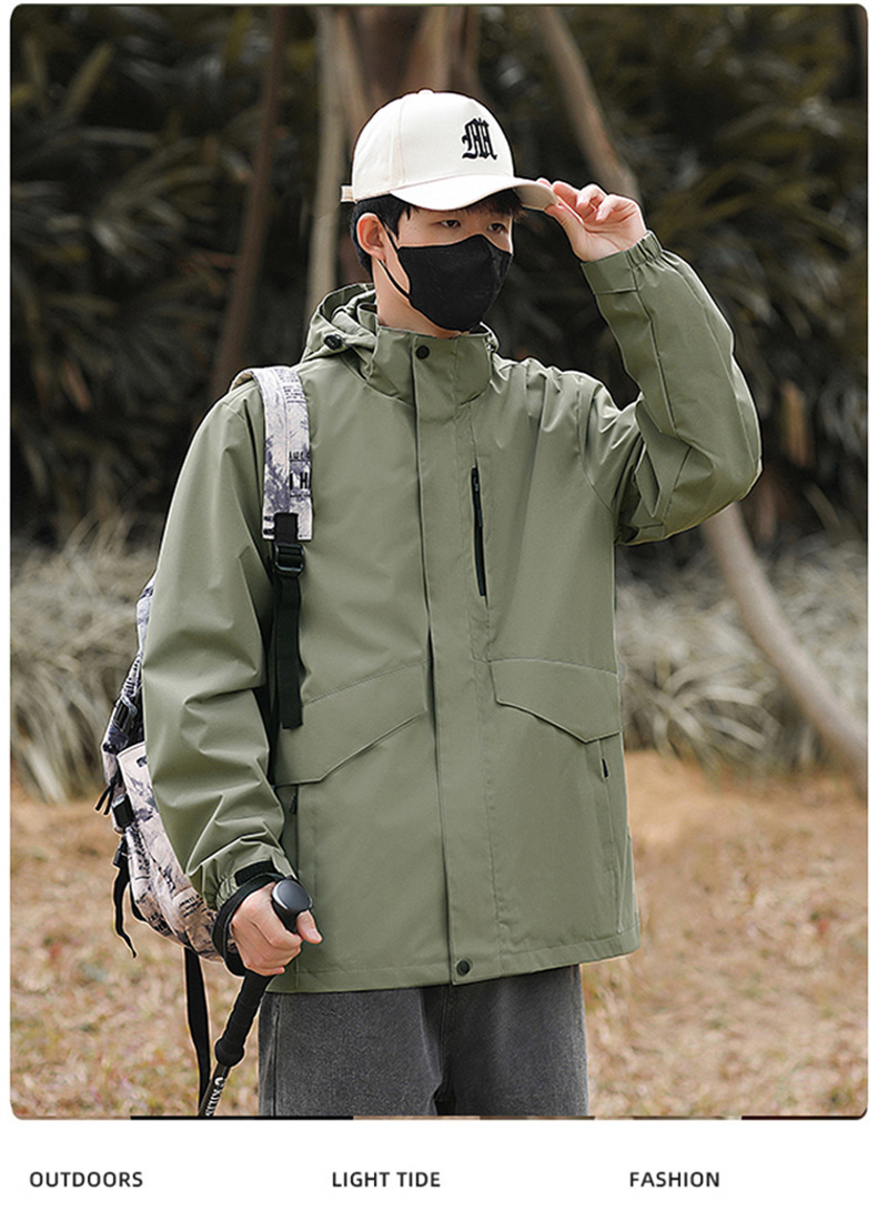 Couple outdoor windproof and waterproof jacket KT-88888A