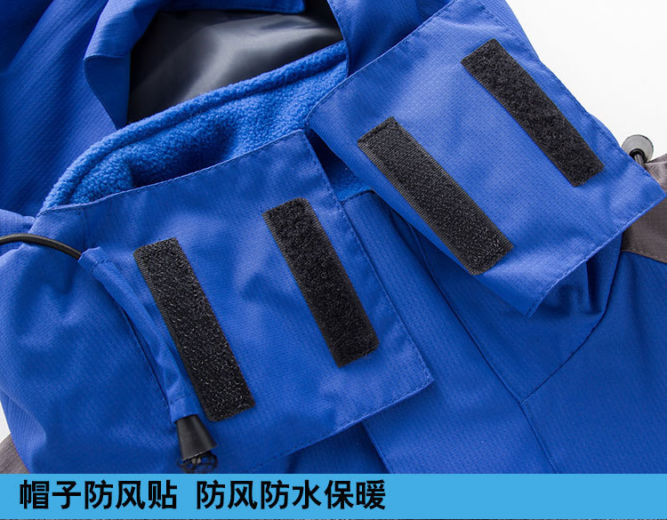 Outdoor windproof and waterproof multifunctional detachable three-in-one jacket for women T01-8806