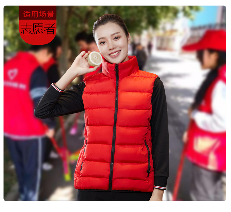 Autumn and winter warm down cotton vest GT3-2111