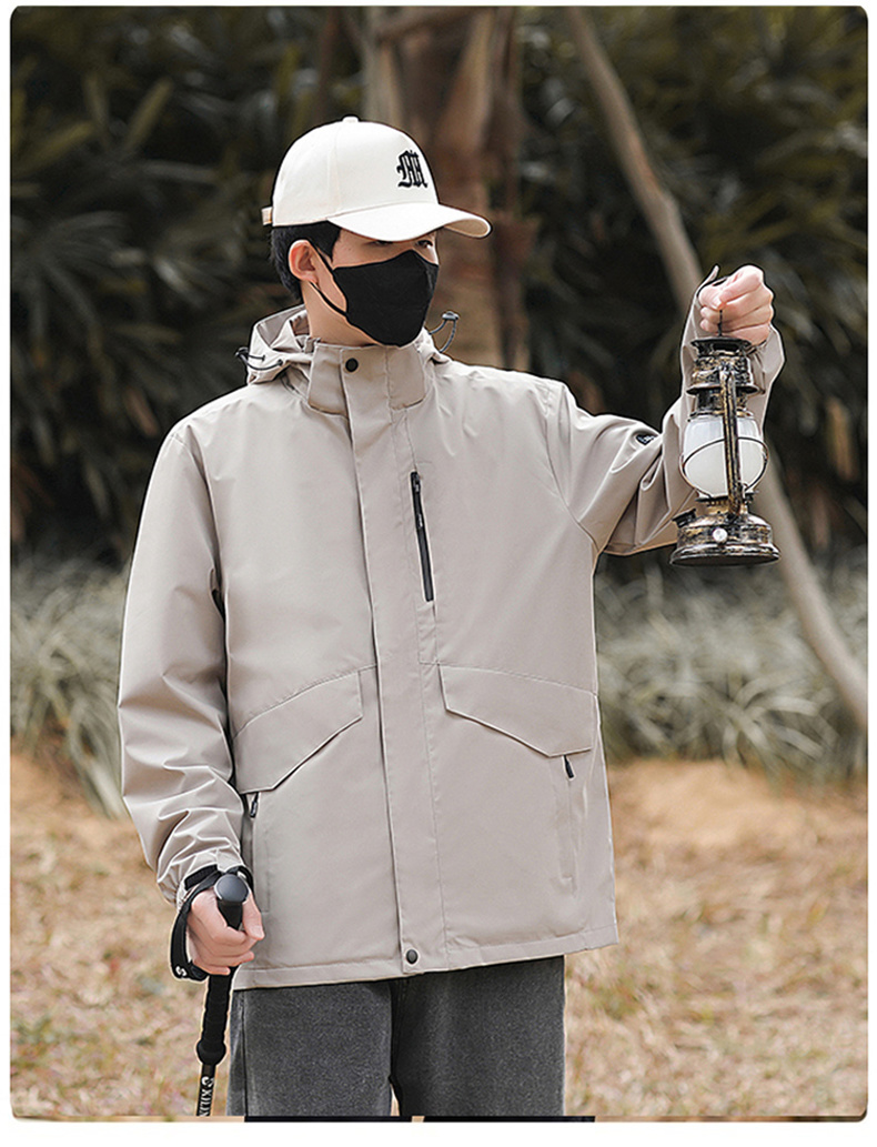 Couple outdoor windproof and waterproof jacket KT-88888A