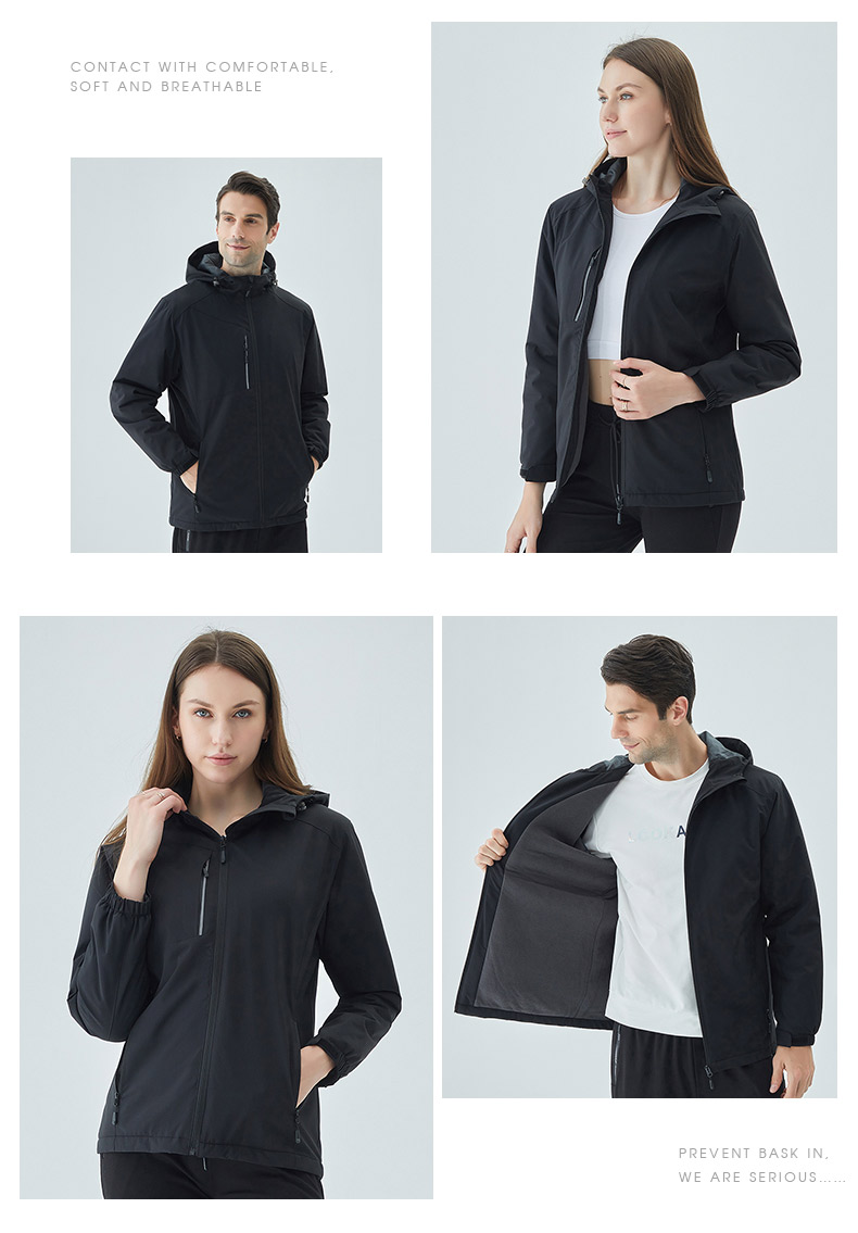 Couple warm fleece jacket for men and women M05-04011