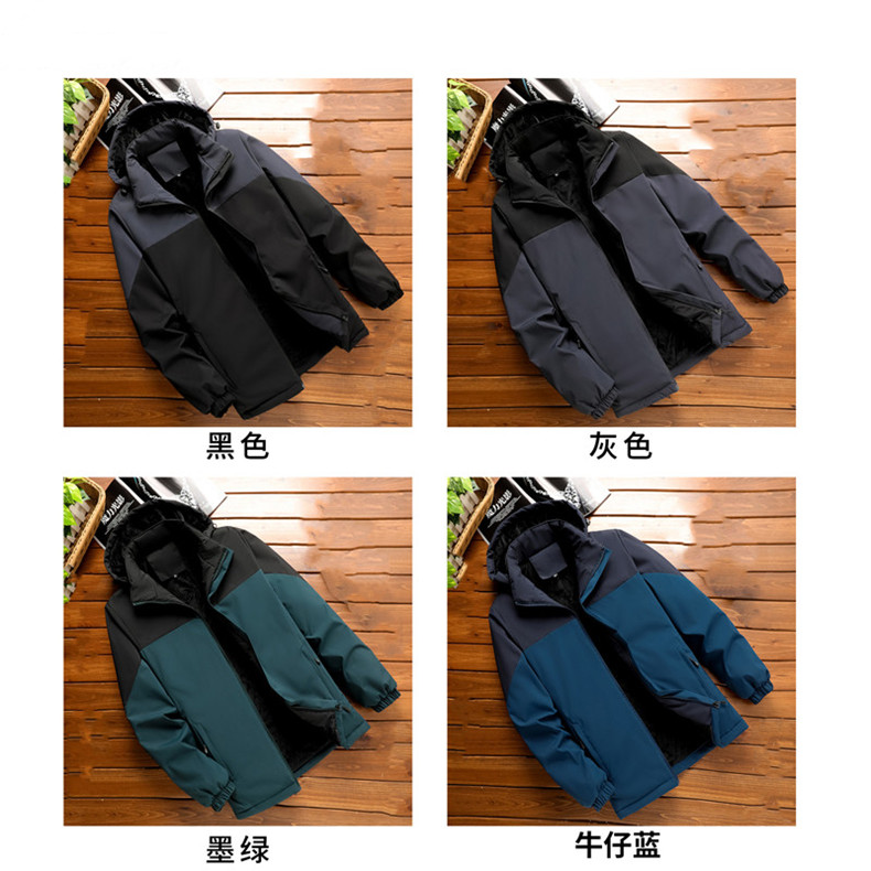 Autumn and winter outdoor leisure four-way stretch cotton jacket for men KL-XN719