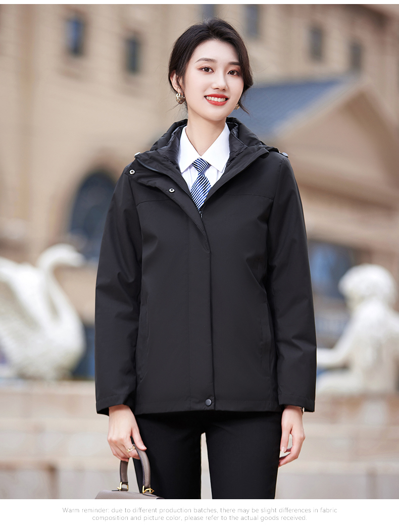 Down cotton detachable liner casual coat two-piece suit for women DY7-2323 for women