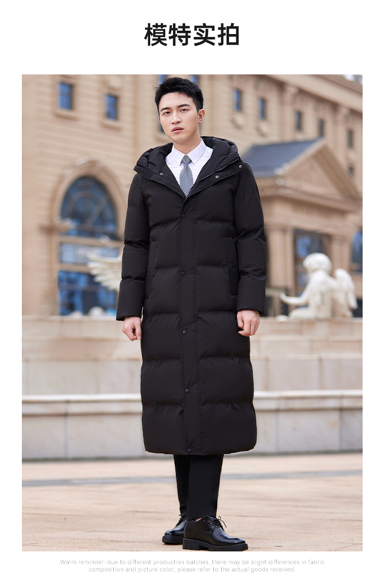 Autumn and winter warm down coat long men style DY7-2327A men style