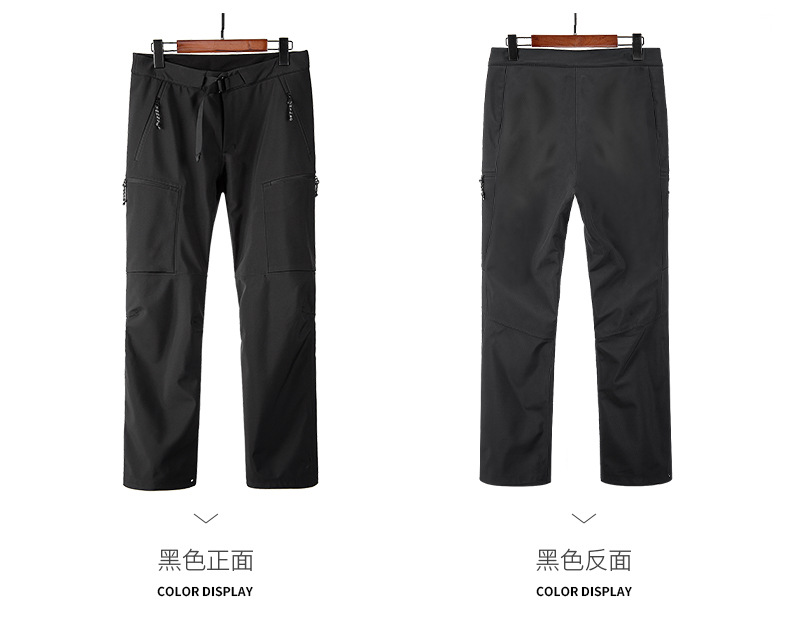 Windproof and velvet warm trousers T03-K9