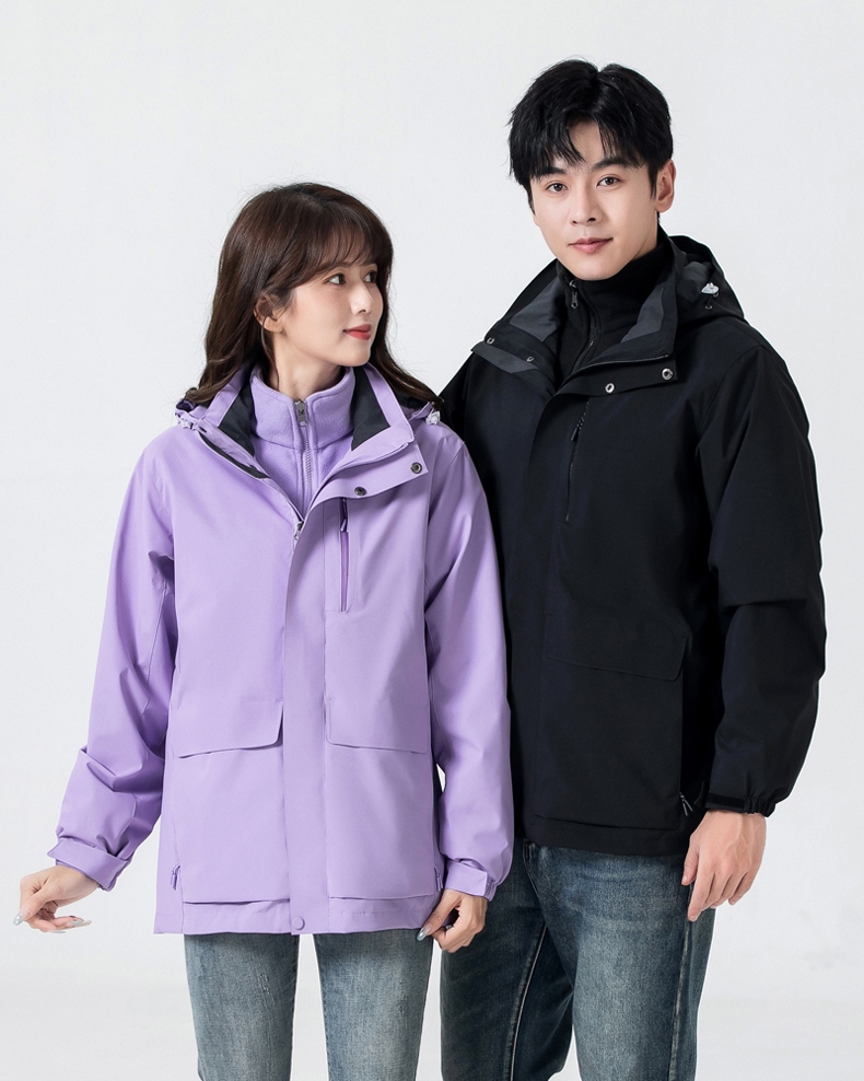 Couples three-in-one polar fleece liner jacket for women Z19-2208