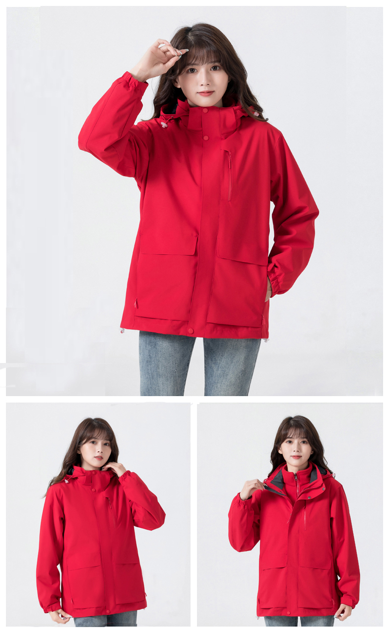 Couples three-in-one polar fleece liner jacket for women Z19-2208