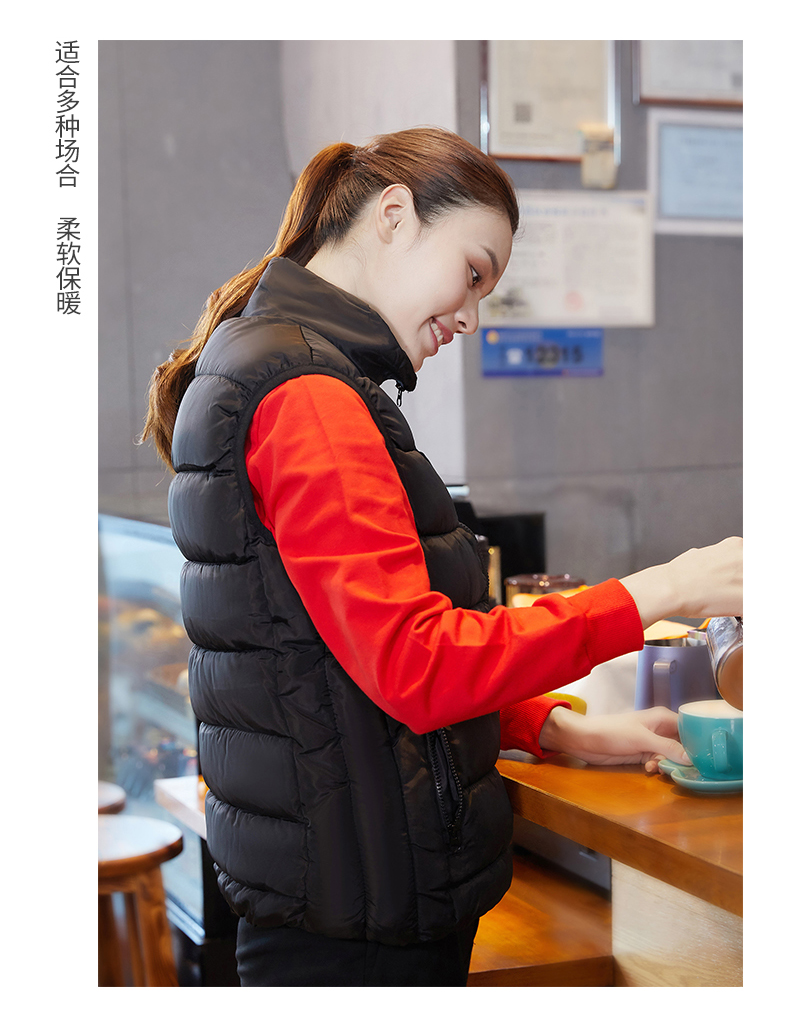 Autumn and winter warm down cotton vest GT3-2111