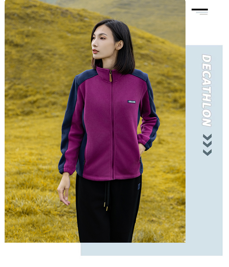 High-density polar fleece jacket for women KG2-3536