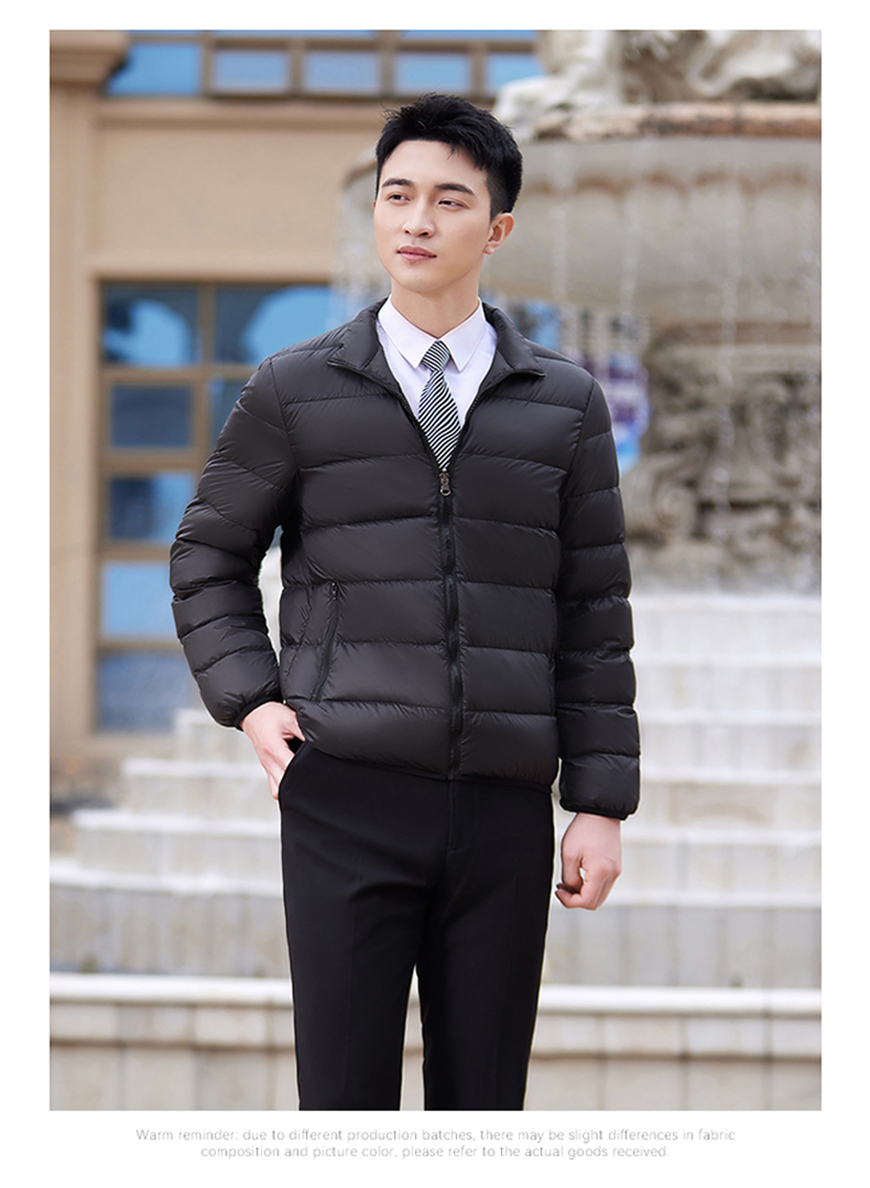 Autumn and winter warm detachable liner coat two-piece suit men DY7-2325A cotton coat men