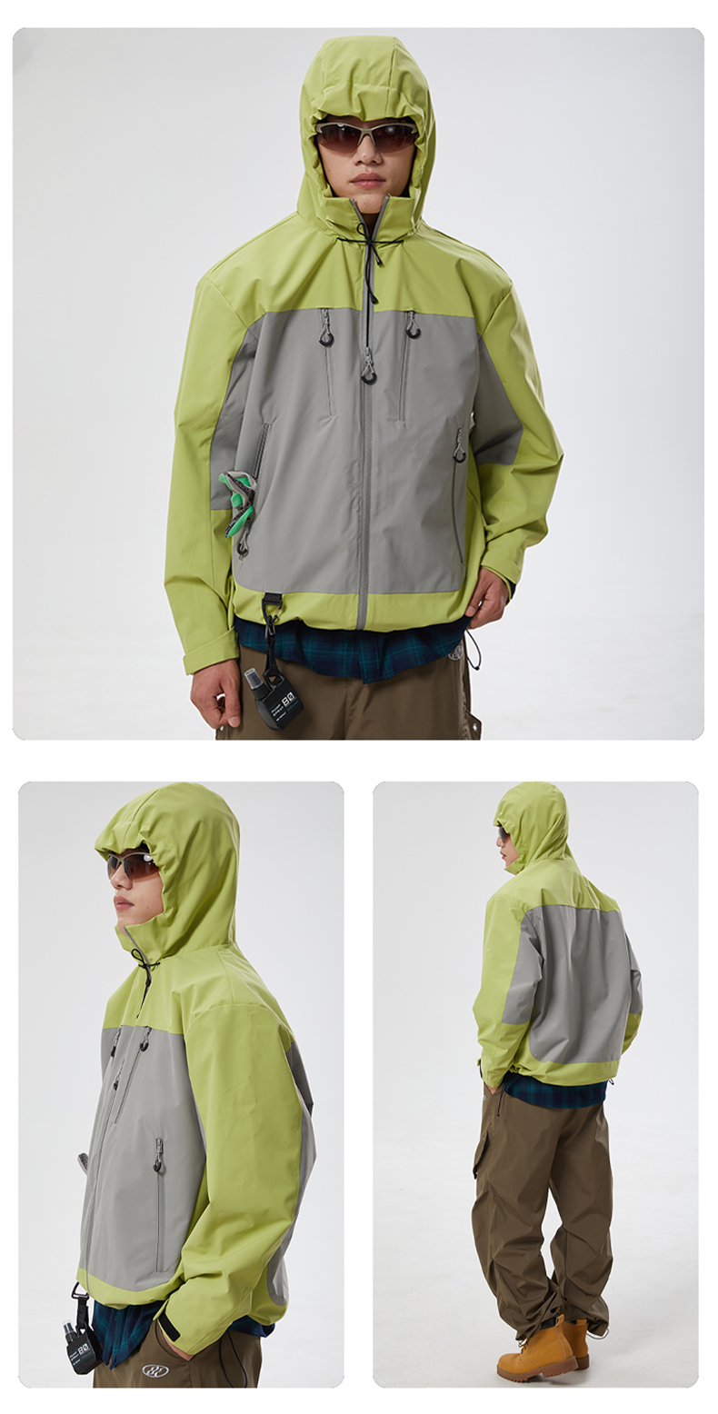 Outdoor windproof and waterproof three-in-one fleece liner jacket KJ-62518