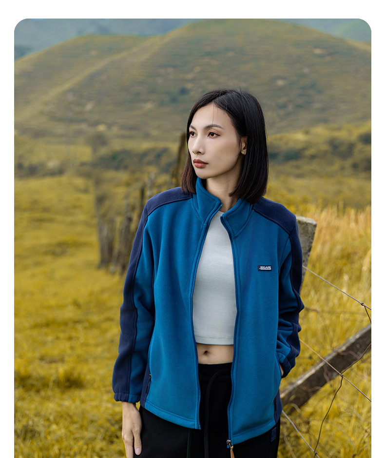 High-density polar fleece jacket for women KG2-3536