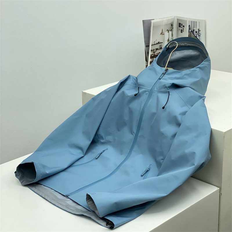 Outdoor waterproof and windproof single-layer hooded jacket T02-LT single coat